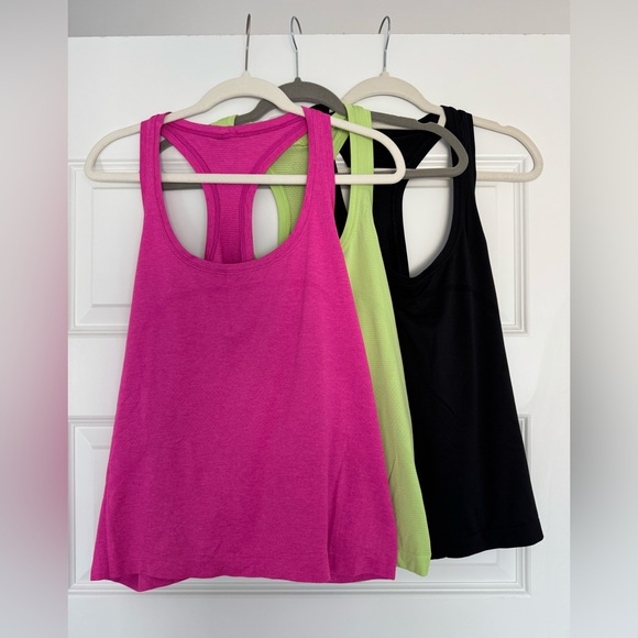 Lululemon Swiftly Tech Racerback Tank Top 2.0- Race Length (Bundle of 3) - Picture 1 of 8